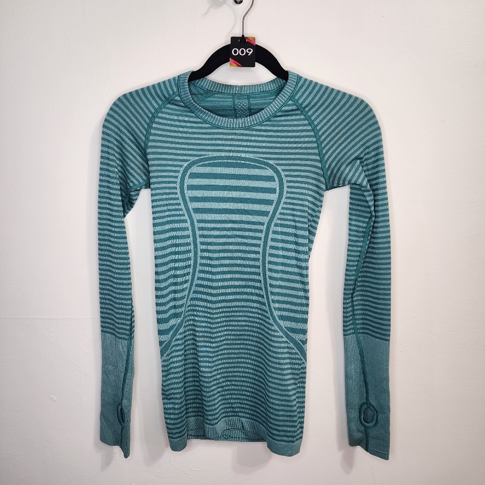 009 lululemon swiftly tech long sleeve shirt